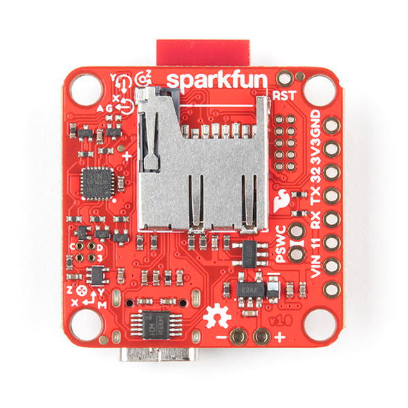 OpenLog Artemis Sparkfun DEV-16382 Rear