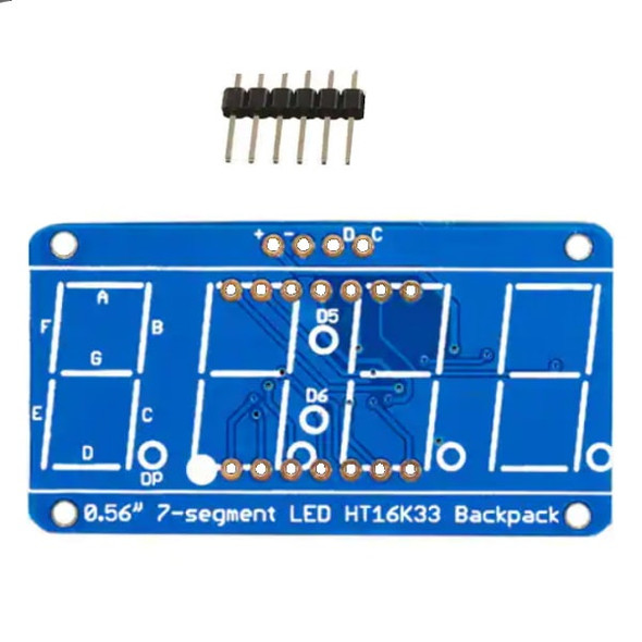 PPADA877 LED Matrix Backpack for 0.56 7 Segment Display