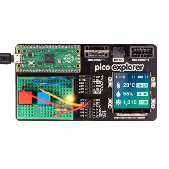 Raspberry Pi Pico Explorer Base