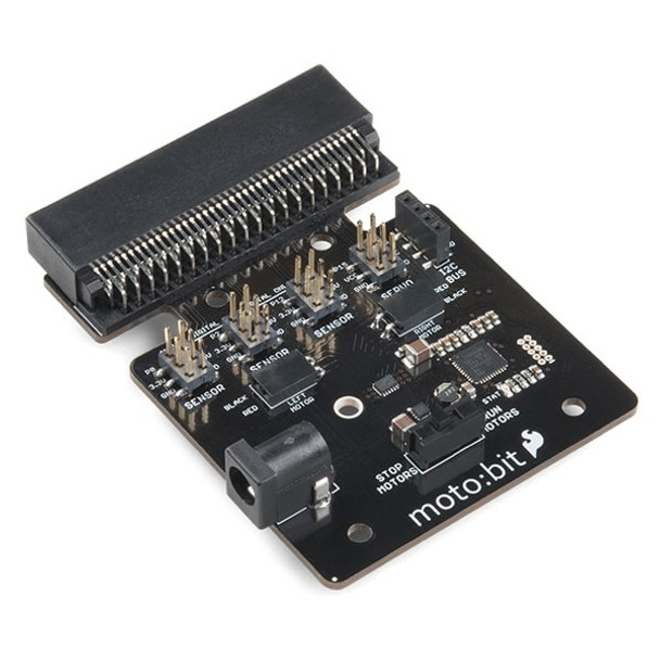 moto:bit - Motor Driver Board for the BBC micro:bit - SparkFun DEV-14213