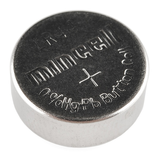 Button Cell Battery - 11.6mm Diameter (LR44)