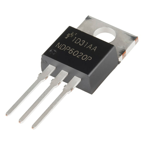 MOSFET, P-Channel, 20V, 24A, Low VGS, TO-220