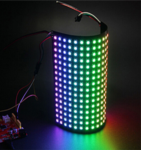 16x16 RGB LED Matrix, Flexible, WS2812B, Neopixel main