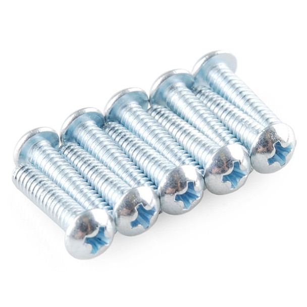 Screw - Phillips Head, 1/2", 4-40 (10 pack) - SparkFun PRT-10452