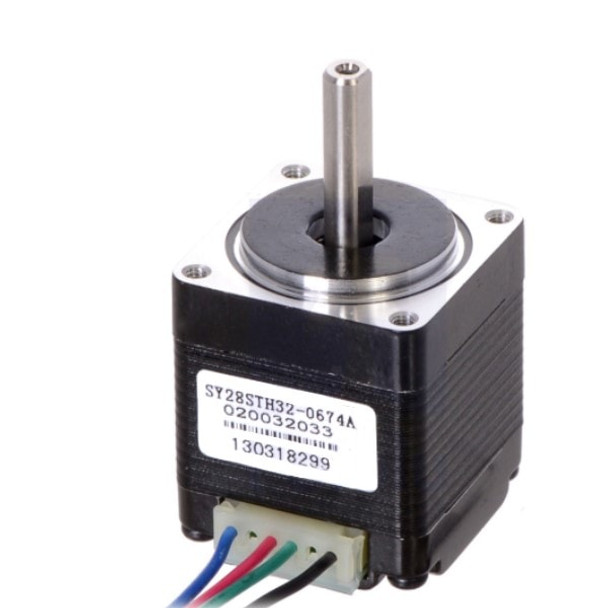 Stepper Motor: Bipolar, 200 Steps/Rev, 28+ù32mm, 3.8V, 0.67 A/Phase