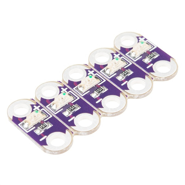 Sparkfun DEV-14014 LilyPad LED Yellow (5pcs) main