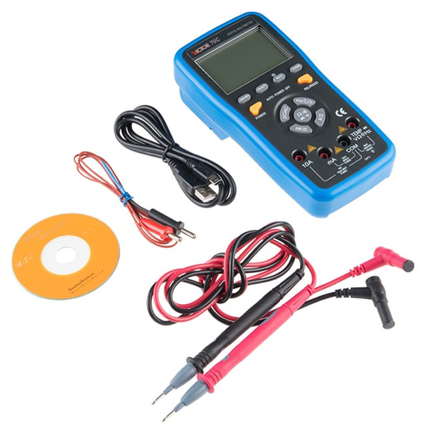 USB Digital Multimeter - Auto-Ranging (RS232 Output)