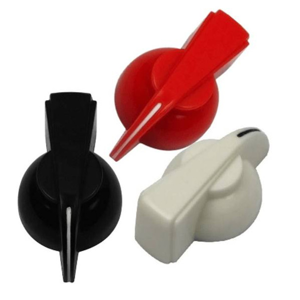 Chicken Head knobs Red White Black