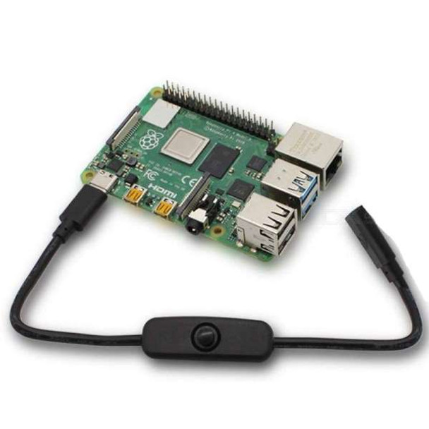 USB-C Power Switch for Raspberry Pi 4 main