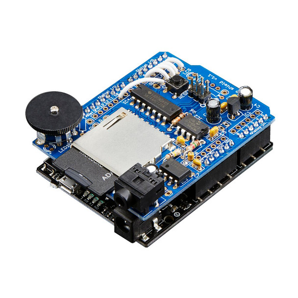 Adafruit Wave Shield for Arduino Kit - v1.1