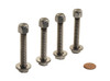 Vance 2.50 Inch Length Stainless Steel Bolt Kit 3/8 Inch Diameter