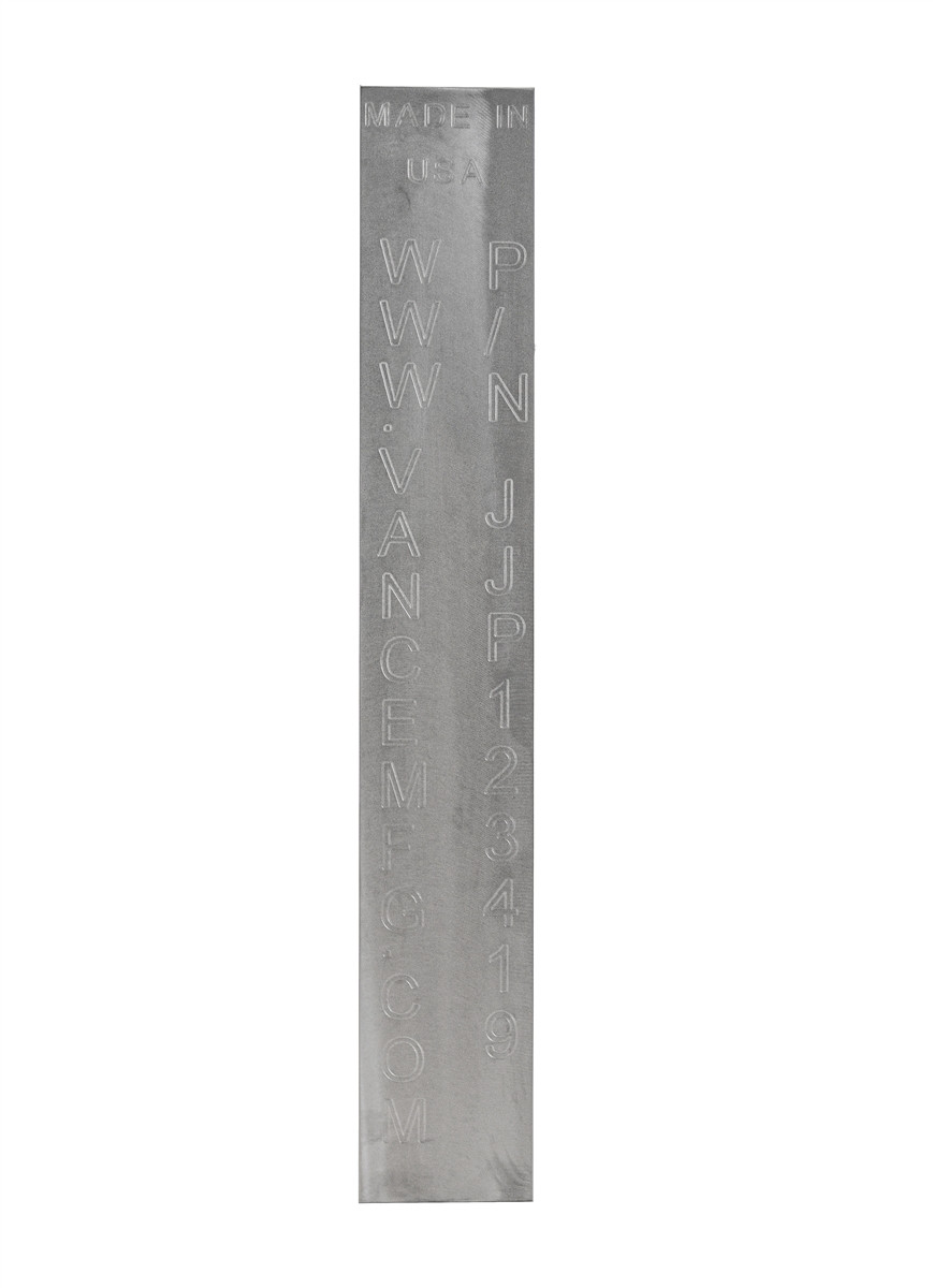 5'' Vertical Extension Static Jack Plate - Vance MFG