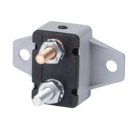 Vance 50 Amp Manual Reset Circuit Breaker with Mounting Bracket