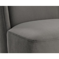 Amita Wheeled Piccolo Pebble Dining Chair