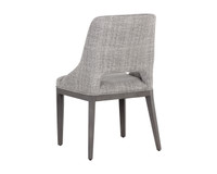 Estrada Naya Check Light Grey Dining Chair