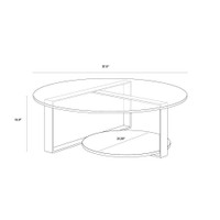 Maldini Coffee Table, view 3