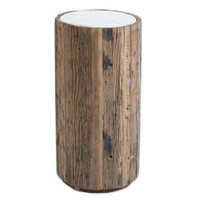 Eli Wood Side Table, view 3