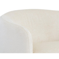 Mircea Bergen Ivory Lounge Chair, view 2