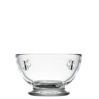 Clear Glass Bee Mini Bowls — Set of 6