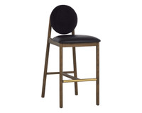 Orabell Barstool Bravo Black / Abbington Black