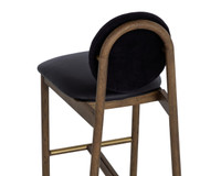 Orabell Barstool Bravo Black / Abbington Black