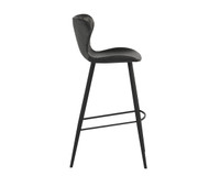 Arabella Barstool Bravo Portabella / Polo Club Kohl Grey