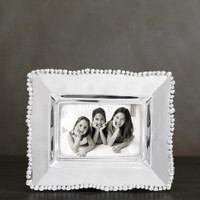 Frame Organic Pearl 4 x 6 Frame - Frame Side View | Bone & Brass