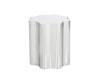 Dahlia End Stainless Steel Table