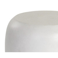 Iolite End White Table