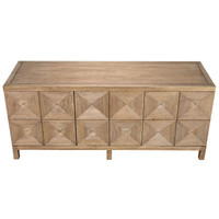 Sector 3 Door Sideboard Washed Walnut, view 3