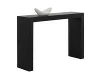 Axle Black Console Table