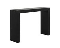 Axle Black Console Table