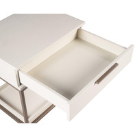 Rebel Small - Champagne Gold - Cream Nightstand, view 7