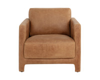 Rodney Camel Leather Lounge Chair