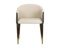Kylin Dining Dillon Cream / Bravo Ash Armchair