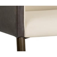 Kylin Dining Dillon Cream / Bravo Ash Armchair