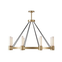 Dixon Chandelier - Natural Brass | Bone & Brass