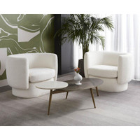 Tuner Oval Coffee Table, view 7