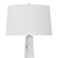Quatrefoil Alabaster Table Lamp Large, view 4