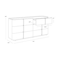Jamille Cognac Dresser