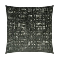 Collateral Charcoal Throw Pillow | Bone & Brass