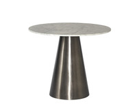 Damon Bistro Gunmetal - 35.5" Table