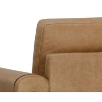Camus Ludlow Sesame Leather Armchair, view 5