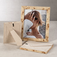 Bogor Burlwood Veneer Photo Frame, view 9