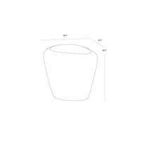 Corvo White Side Table, view 3