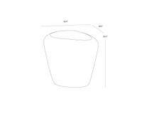 Corvo White Side Table