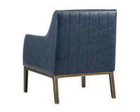 Wolfe Vintage Blue Lounge Chair