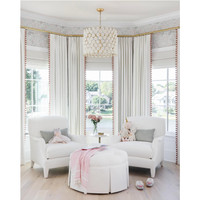 Alice Porcelain Flower Chandelier - Chandelier Close Up | Bone & Brass