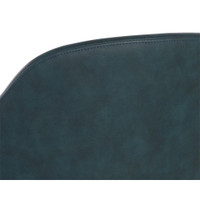 Hensley Dining Dark Teal Armchair, view 3