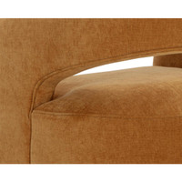 Lloret Wheeled Dining Danny Amber Armchair, view 3